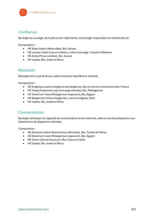 3 roll-on aux huiles essentielles à choix + étui en cuir cousu main